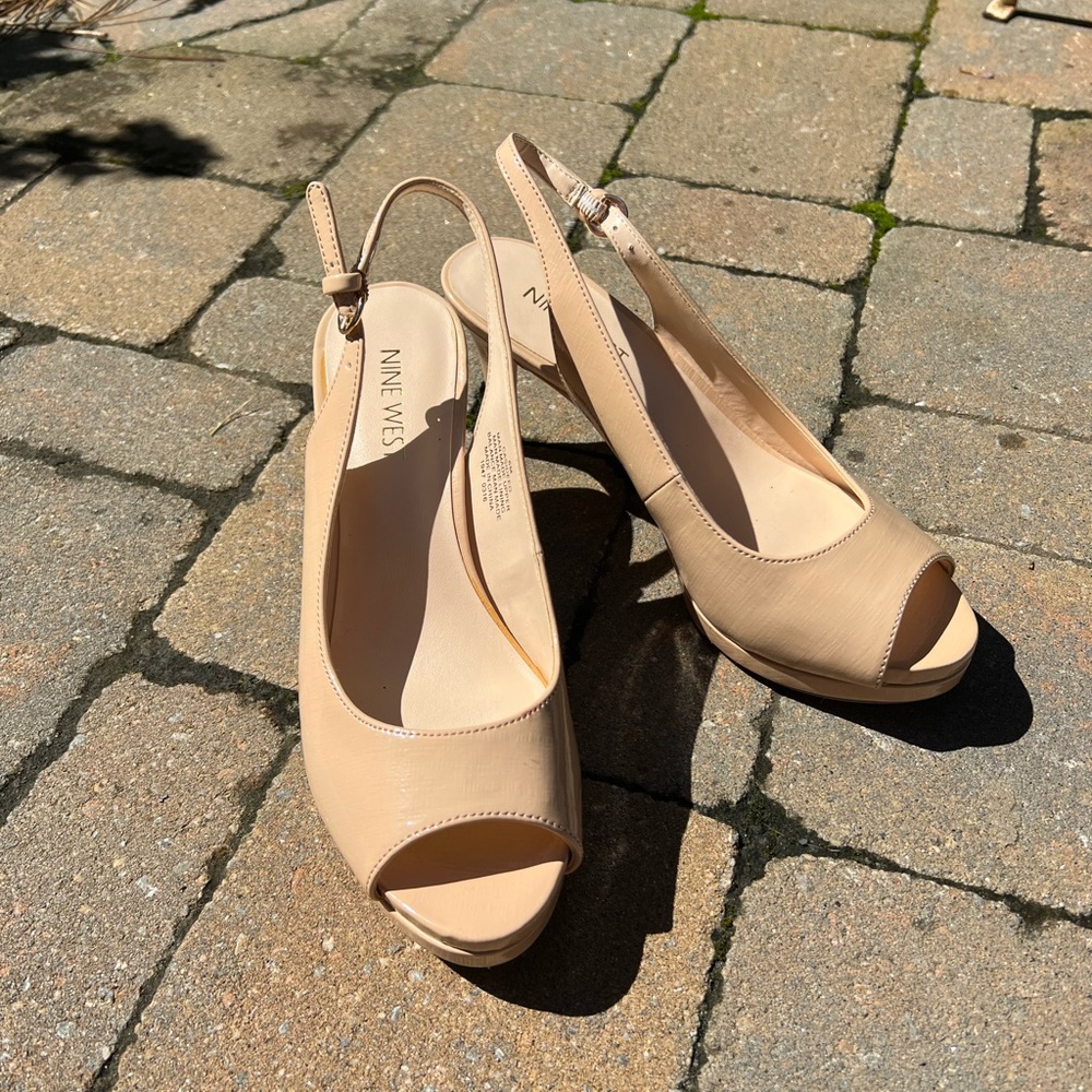 Nine West Peep Toe Heels